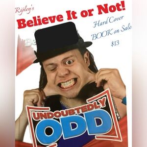 Ripley's Believe It or Not! Undoubtedly Odd 2018 Hardcover Book from pop series